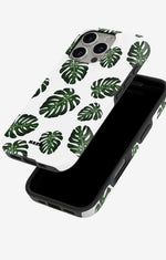 iPhone 16 Pro Max Tough Case – Monstera Pattern - View 4