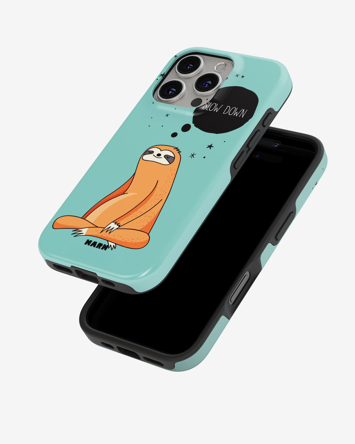 iPhone 16 Pro Max Tough Case – Slow Down Sloth - View 4