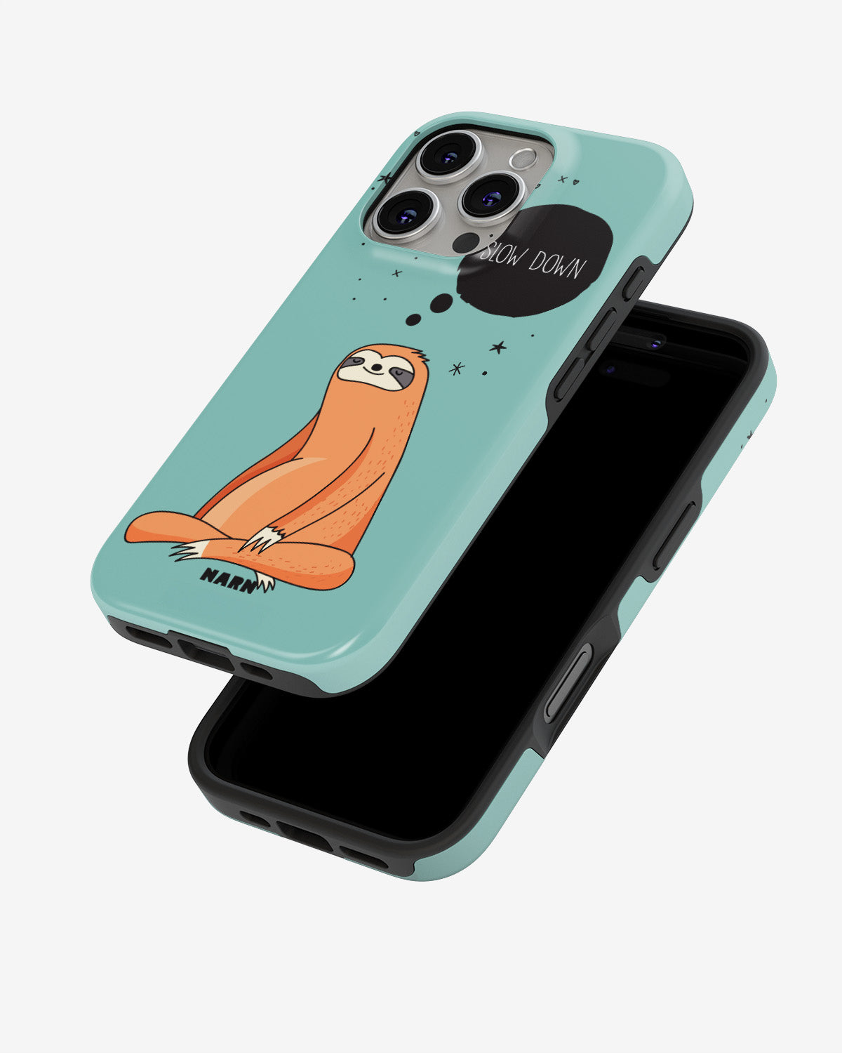 iPhone 16 Pro Max Tough Case – Slow Down Sloth - View 4