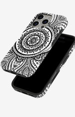 iPhone 16 Pro Max Tough Case – Henna Mandala - View 4
