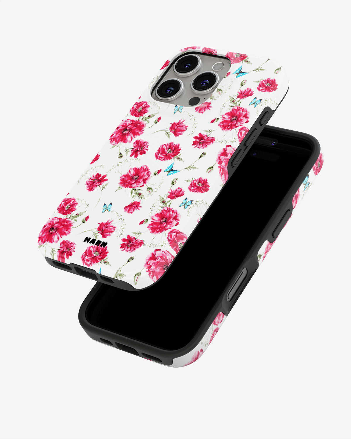 iPhone 16 Pro Max Tough Case – Poppies in Bloom - View 4