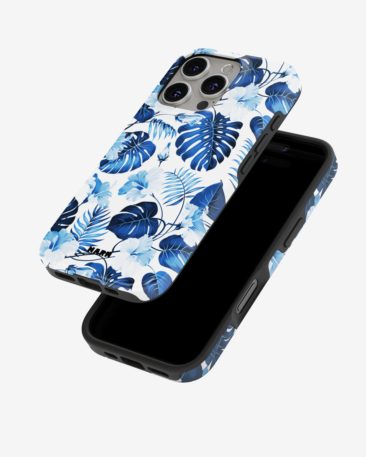 iPhone 16 Pro Max Tough Case – Blue Tropics - View 4