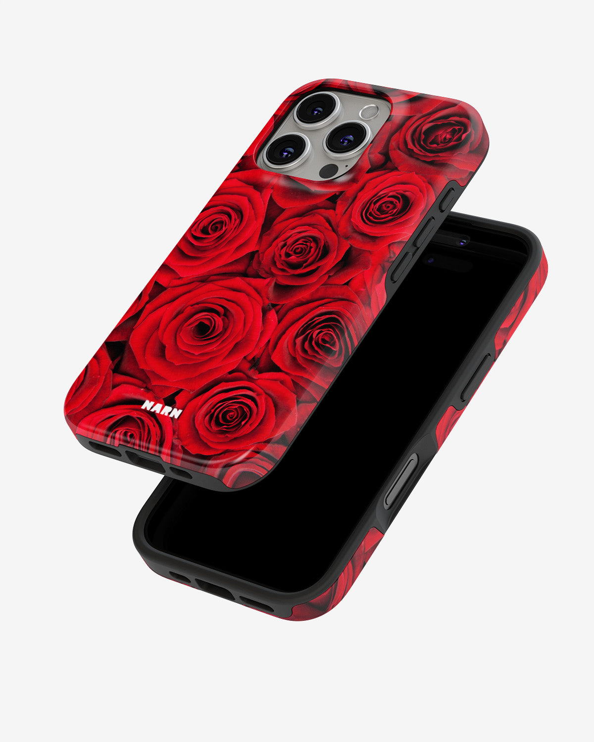 iPhone 16 Pro Max Tough Case – Red Roses - View 4