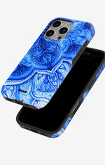 iPhone 16 Pro Max Tough Case – Blue Vintage - View 4