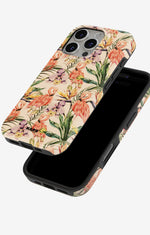 iPhone 16 Pro Max Tough Case – Flamingos & Flowers - View 4
