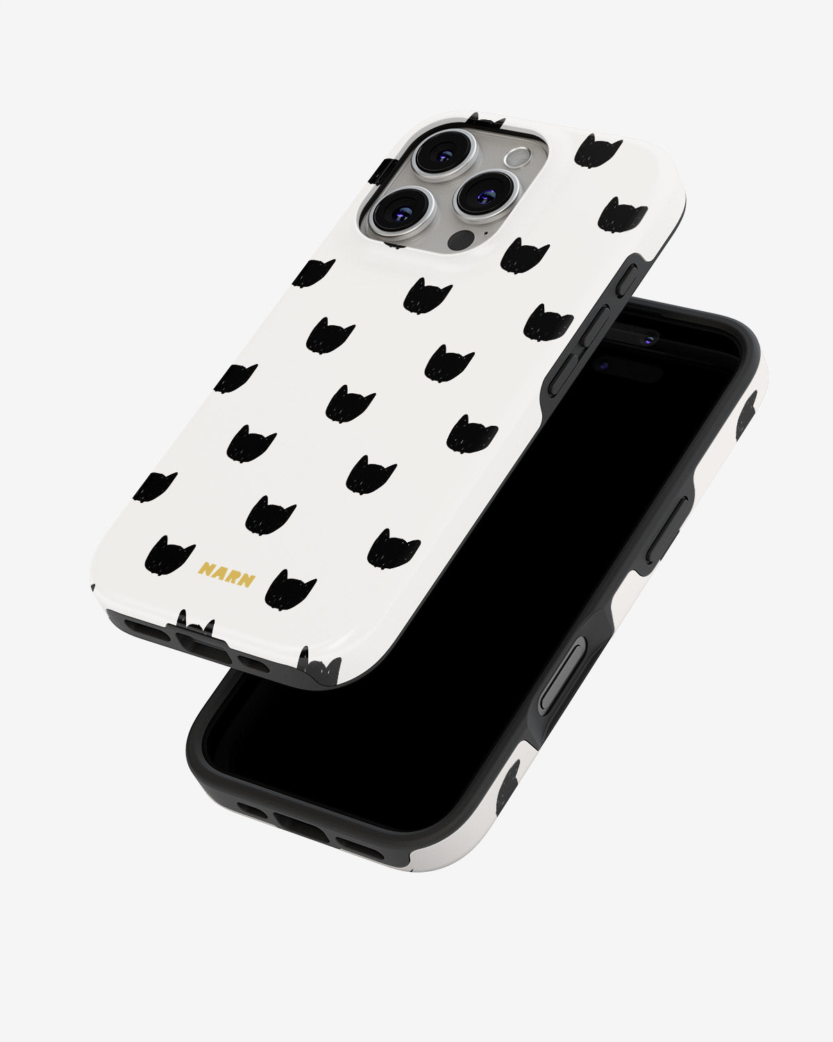 iPhone 16 Pro Max Tough Case – Kitty Dots - View 4