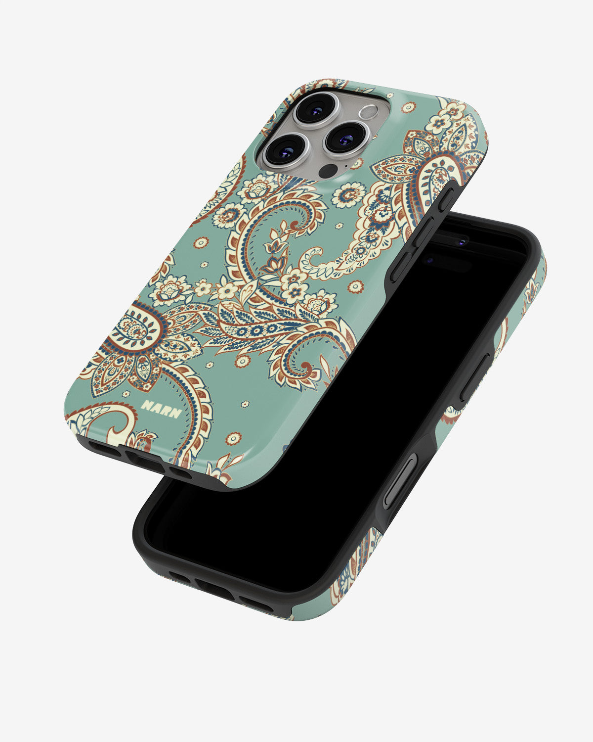 iPhone 16 Pro Max Tough Case – Paisley Green - View 4