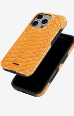 iPhone 16 Pro Max Tough Case – Orange Snake - View 4