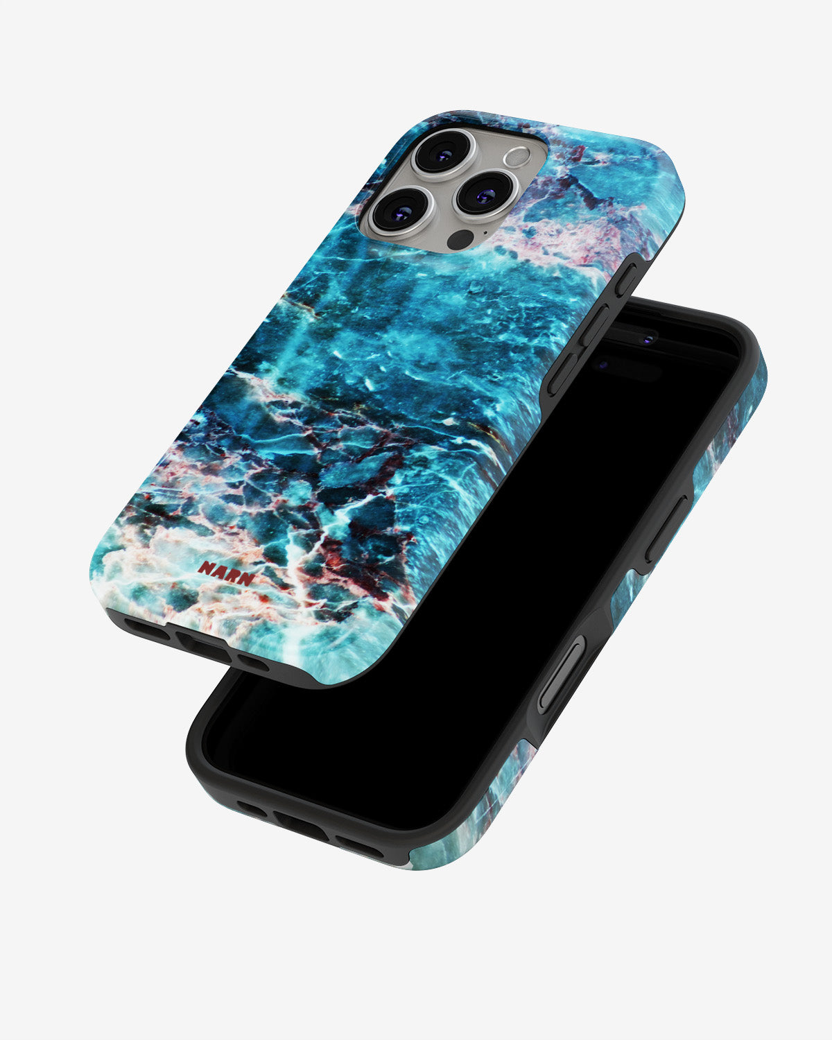 iPhone 16 Pro Max Tough Case – Icy Marble - View 4