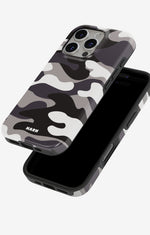 iPhone 16 Pro Max Tough Case – Grey Camo - View 4