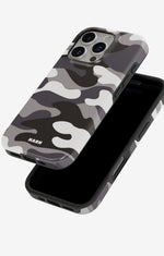 iPhone 16 Pro Max Tough Case – Grey Camo - View 4