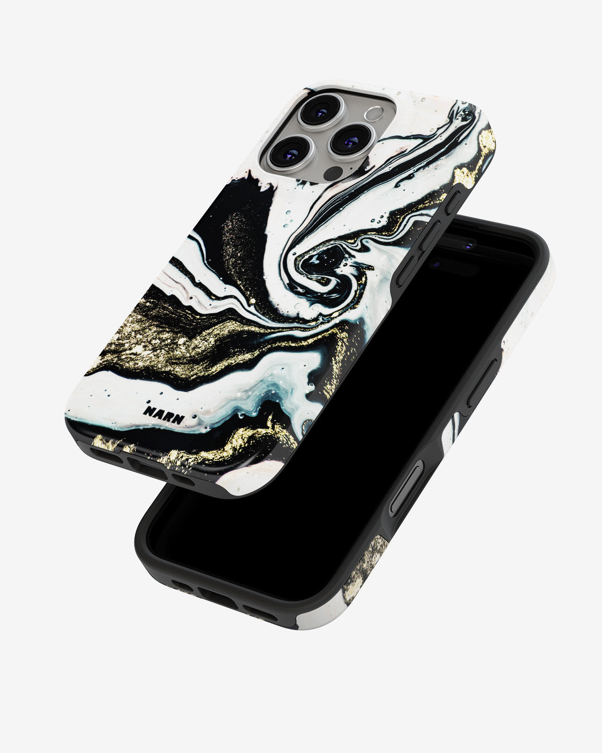iPhone 16 Pro Max Tough Case – Golden Swirl - View 4