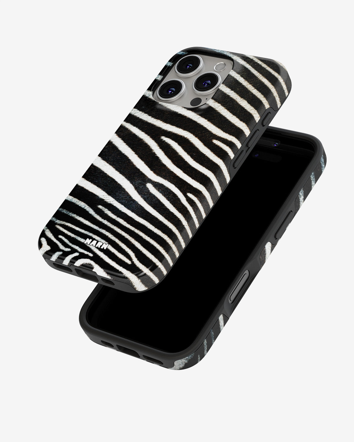 iPhone 16 Pro Max Tough Case – Zebra Stripe - View 4