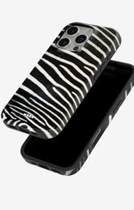iPhone 16 Pro Max Tough Case – Zebra Stripe - View 4