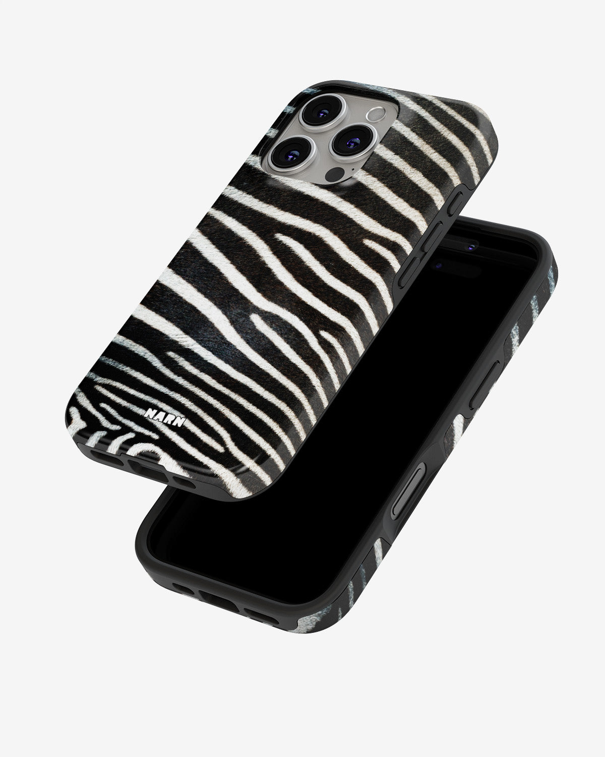 iPhone 16 Pro Max Tough Case – Zebra Stripe - View 4