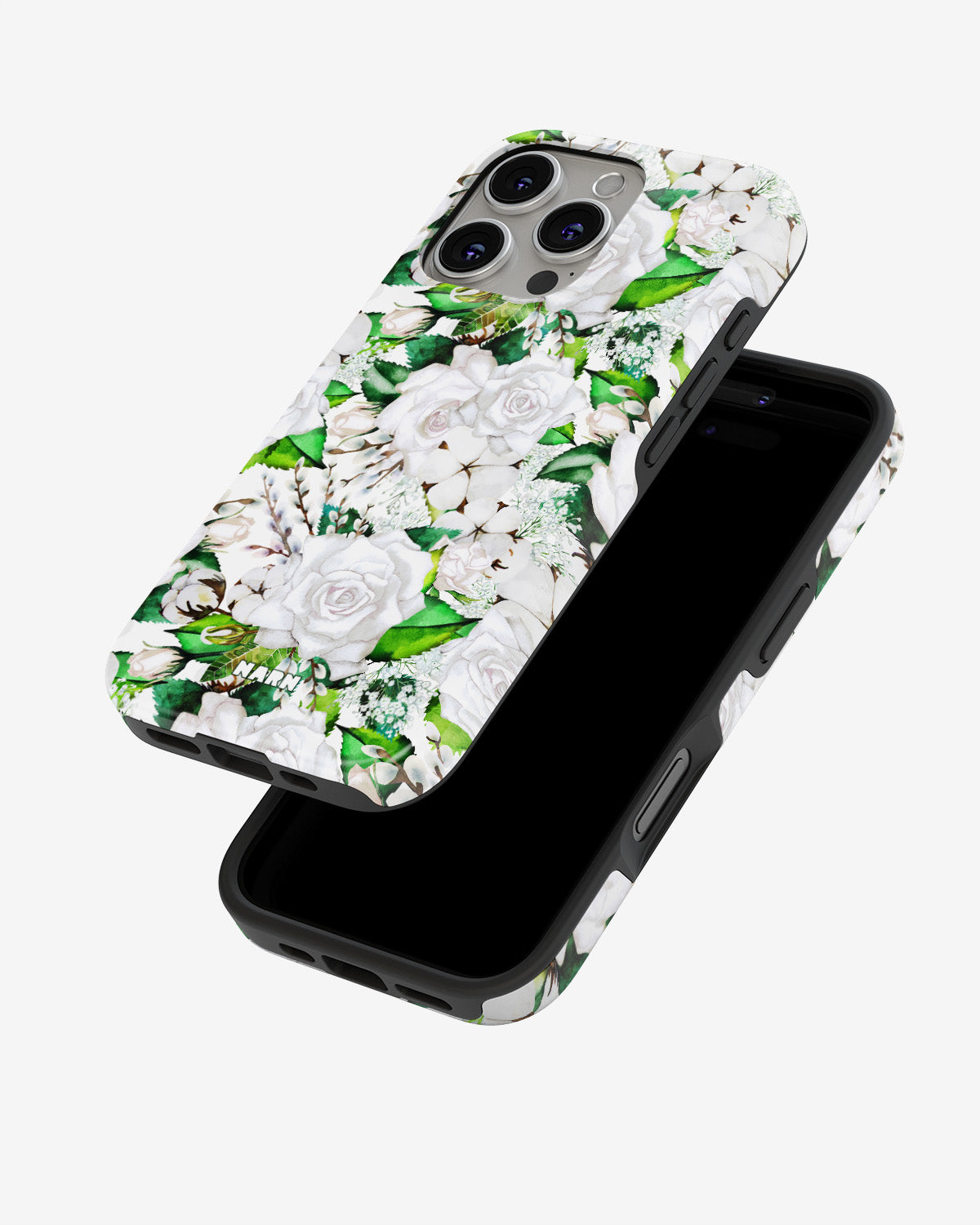 iPhone 16 Pro Max Tough Case – White Bloom - View 4