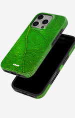 iPhone 16 Pro Max Tough Case – Green Leafy - View 4