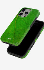 iPhone 16 Pro Max Tough Case – Green Leafy - View 4