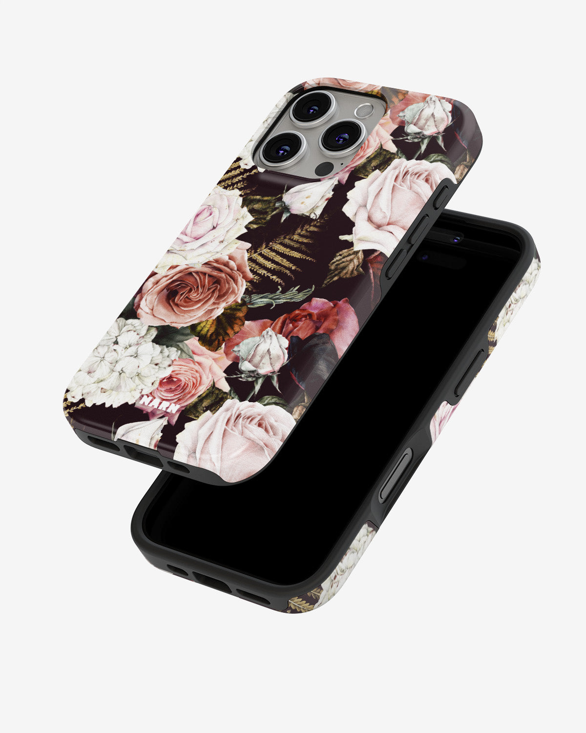 iPhone 16 Pro Max Tough Case – Midnight Roses - View 4