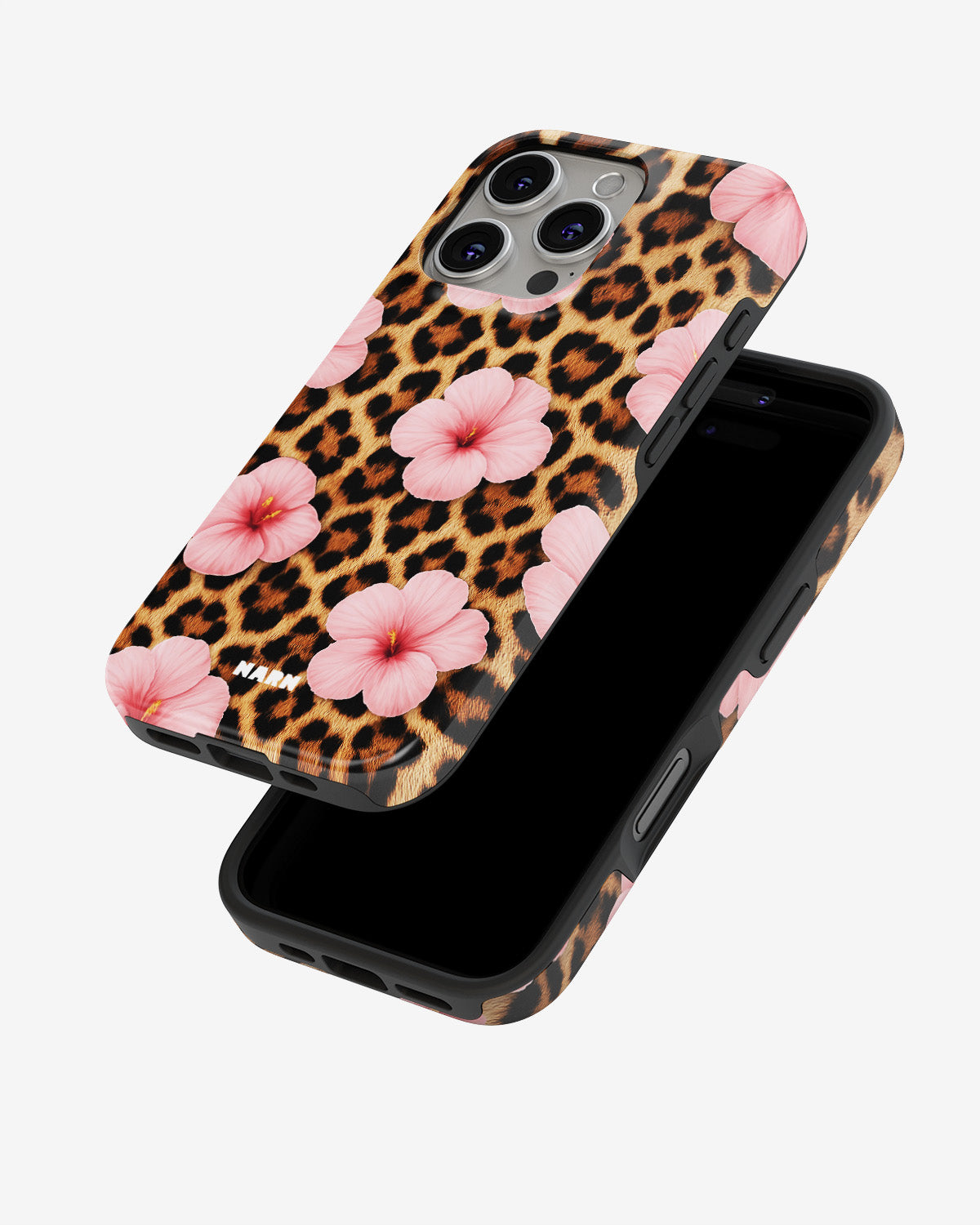 iPhone 16 Pro Max Tough Case – Leopard Flower - View 4