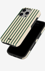 iPhone 16 Pro Max Tough Case – Evergreen Stripe - View 4