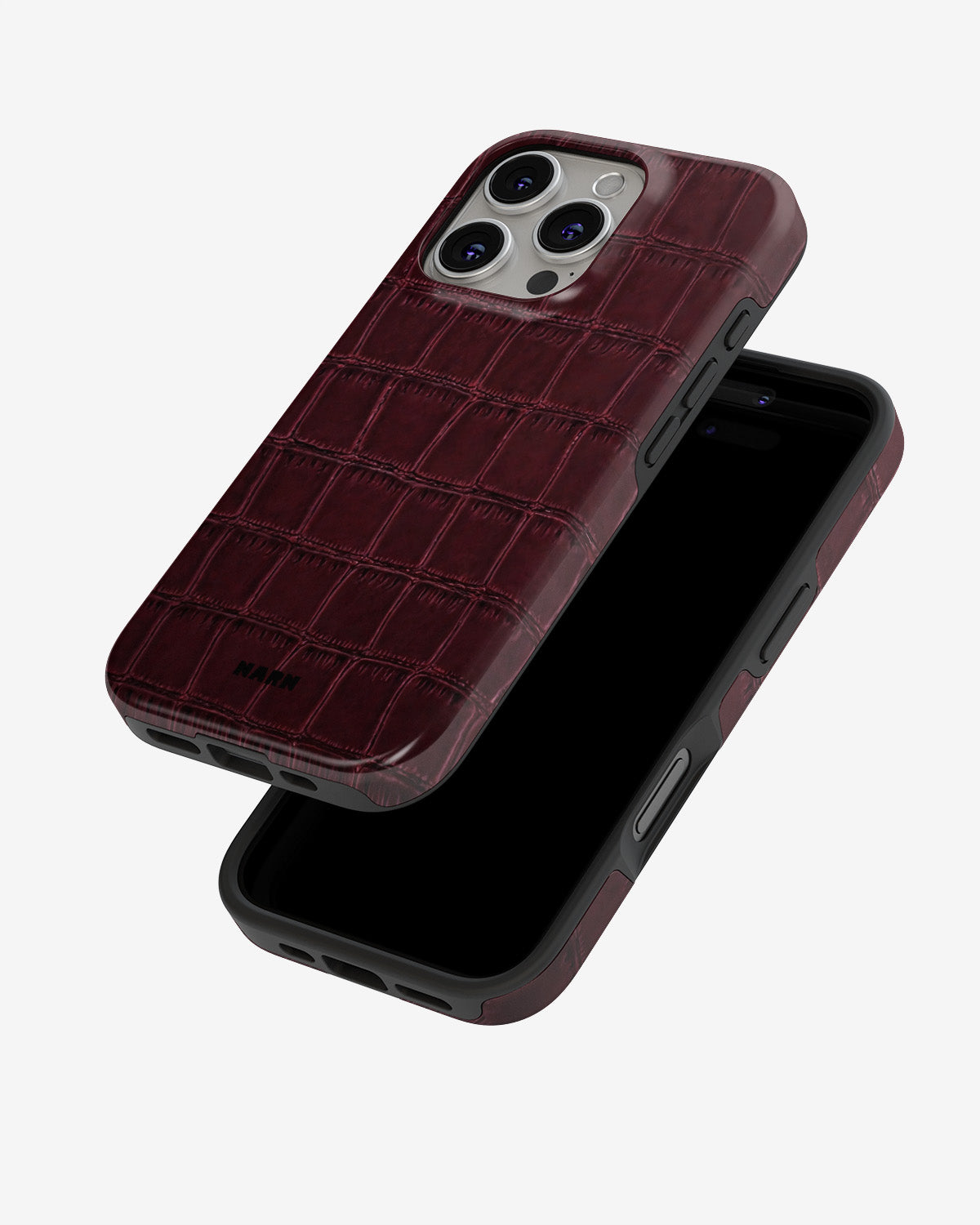 iPhone 16 Pro Max Tough Case – Rouge Croc - View 4