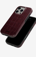 iPhone 16 Pro Max Tough Case – Rouge Croc - View 4
