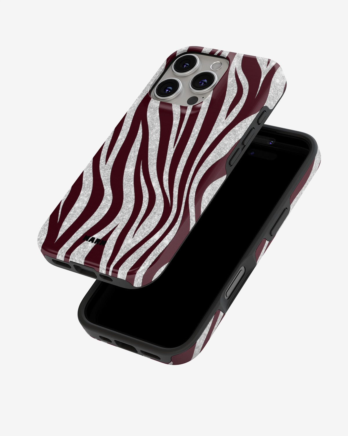 iPhone 16 Pro Max Tough Case – Velvet Zebra - View 4