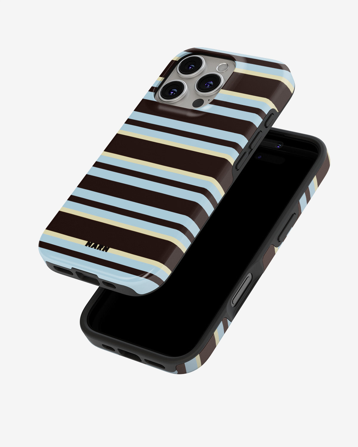 iPhone 16 Pro Max Tough Case – Latte Lines - View 4