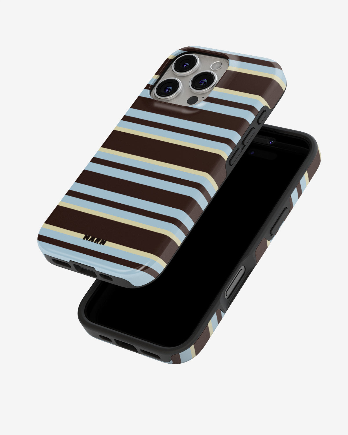 iPhone 16 Pro Max Tough Case – Latte Lines - View 4