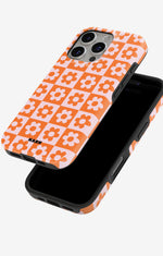iPhone 16 Pro Max Tough Case – Peach Petals - View 4