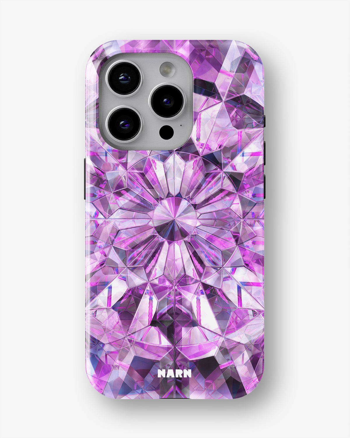 iPhone 15 Pro Max Tough Case – Lavender Crystals - View 1