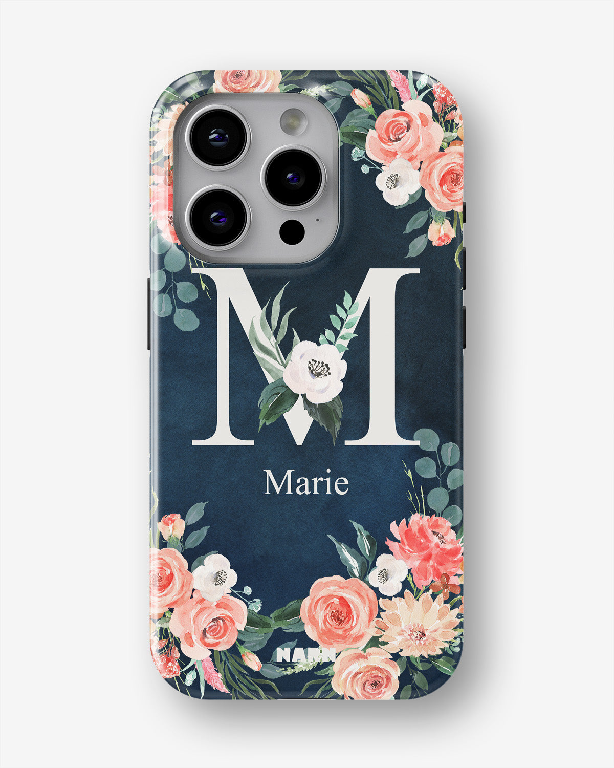 iPhone 15 Pro Max Tough Case – Custom - Floral - View 1