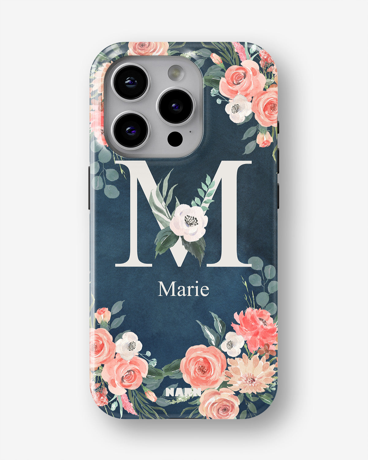 iPhone 15 Pro Max Tough Case – Custom - Floral - View 1