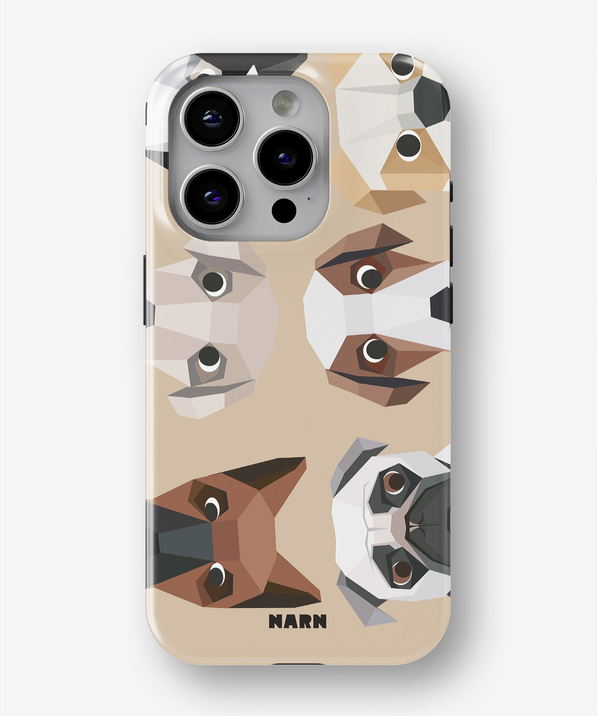 iPhone 15 Pro Max Tough Case – Cute Dogs - View 1
