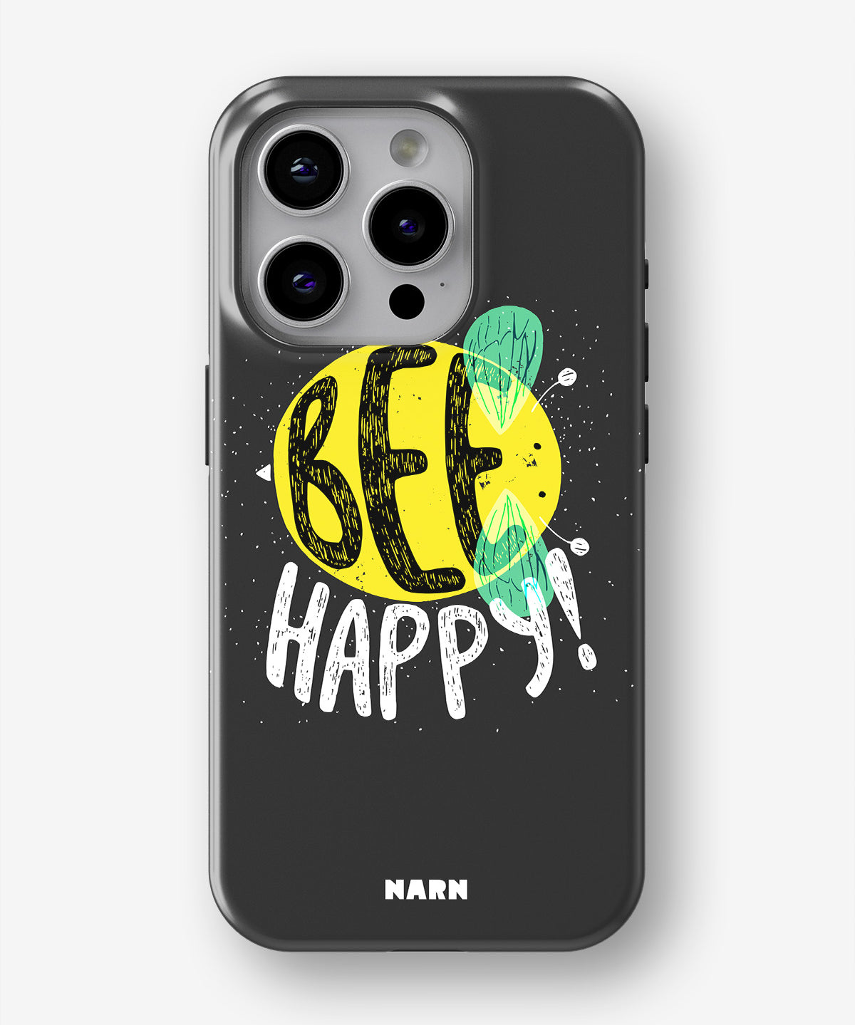 iPhone 15 Pro Max Tough Case – BEE Happy - View 1