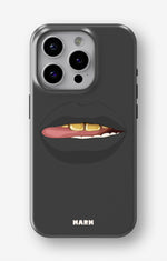 iPhone 15 Pro Max Tough Case – Golden Lips - View 1