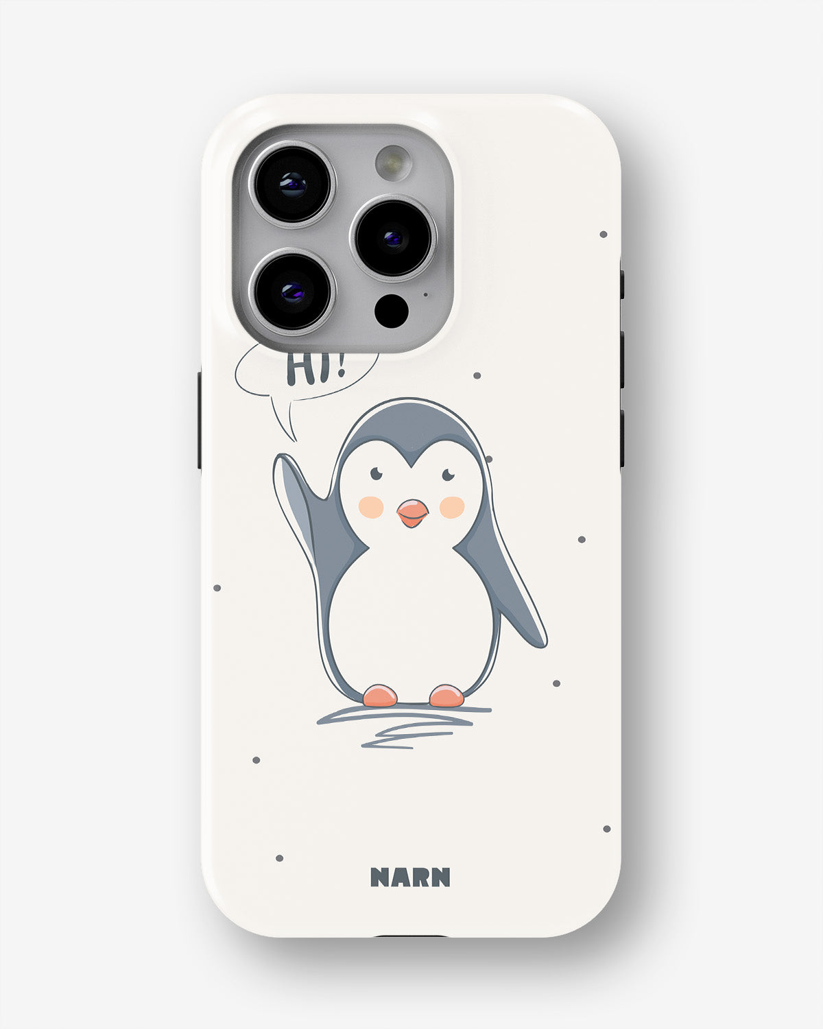 iPhone 15 Pro Max Tough Case – Cute Penguin - View 1