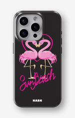 iPhone 15 Pro Max Tough Case – Beach Flamingo - View 1