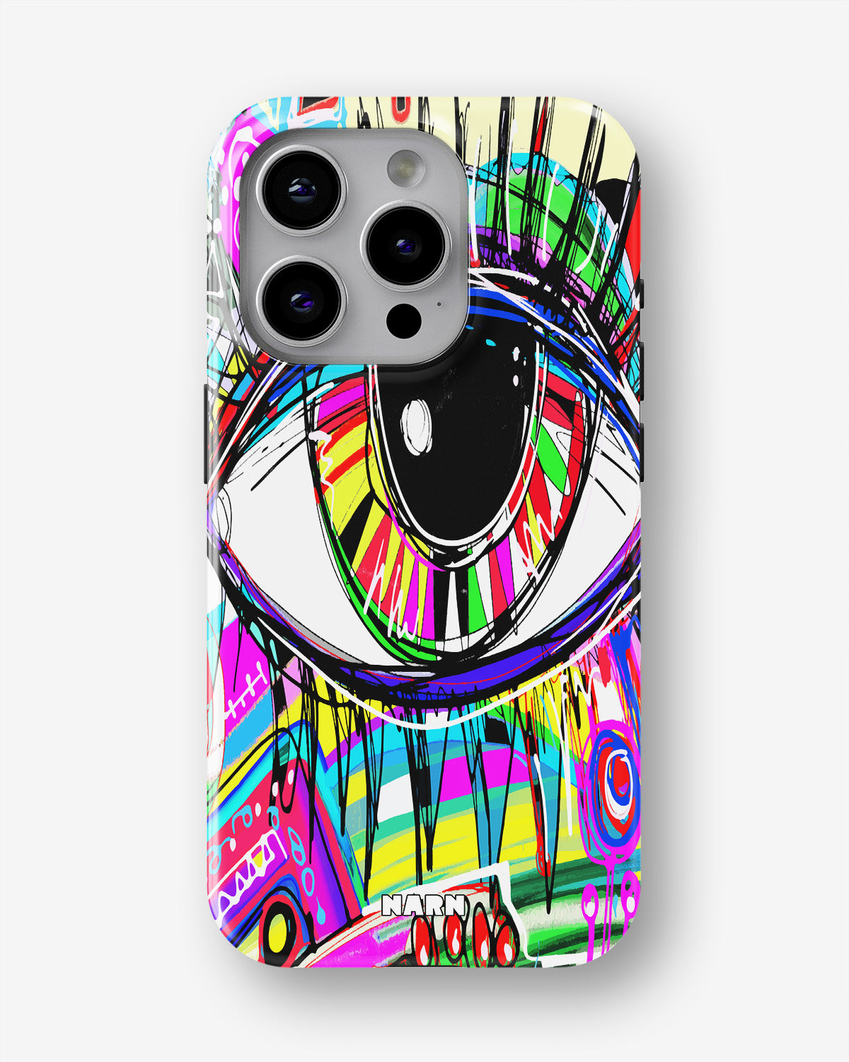 iPhone 15 Pro Max Tough Case – Abstract Eye - View 1