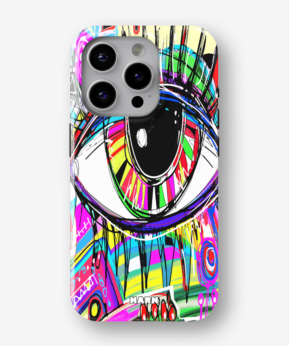 iPhone 15 Pro Max Tough Case – Abstract Eye - View 1