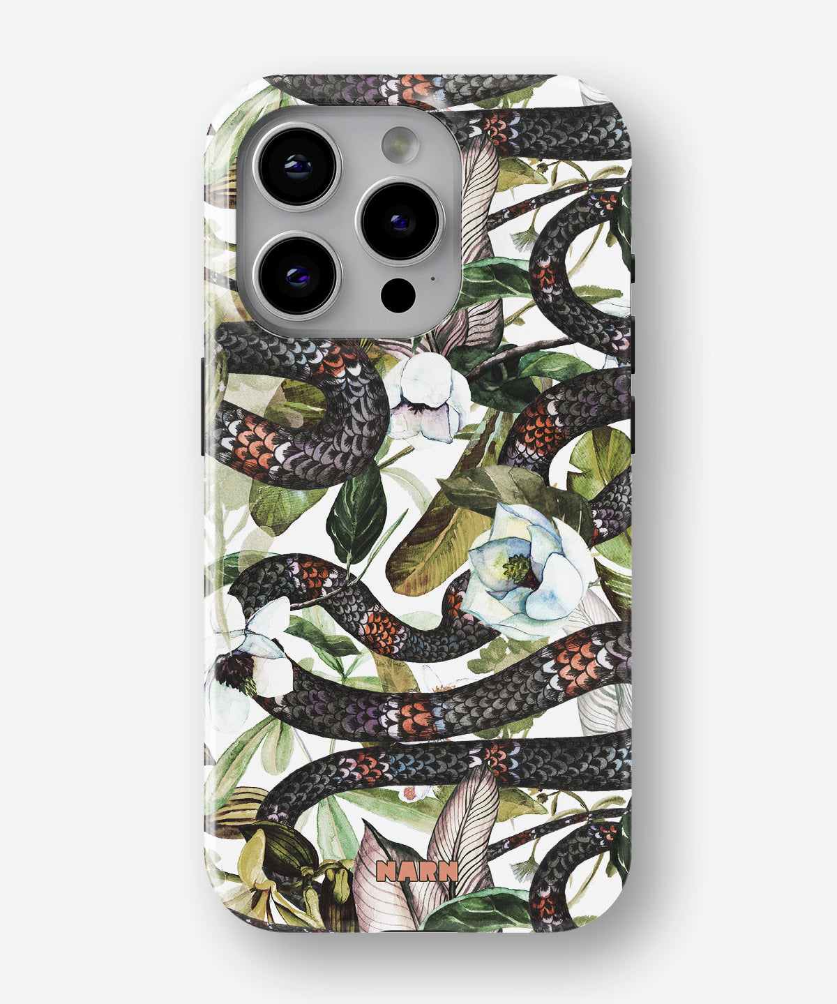 iPhone 15 Pro Max Tough Case – Jungle Snake - View 1