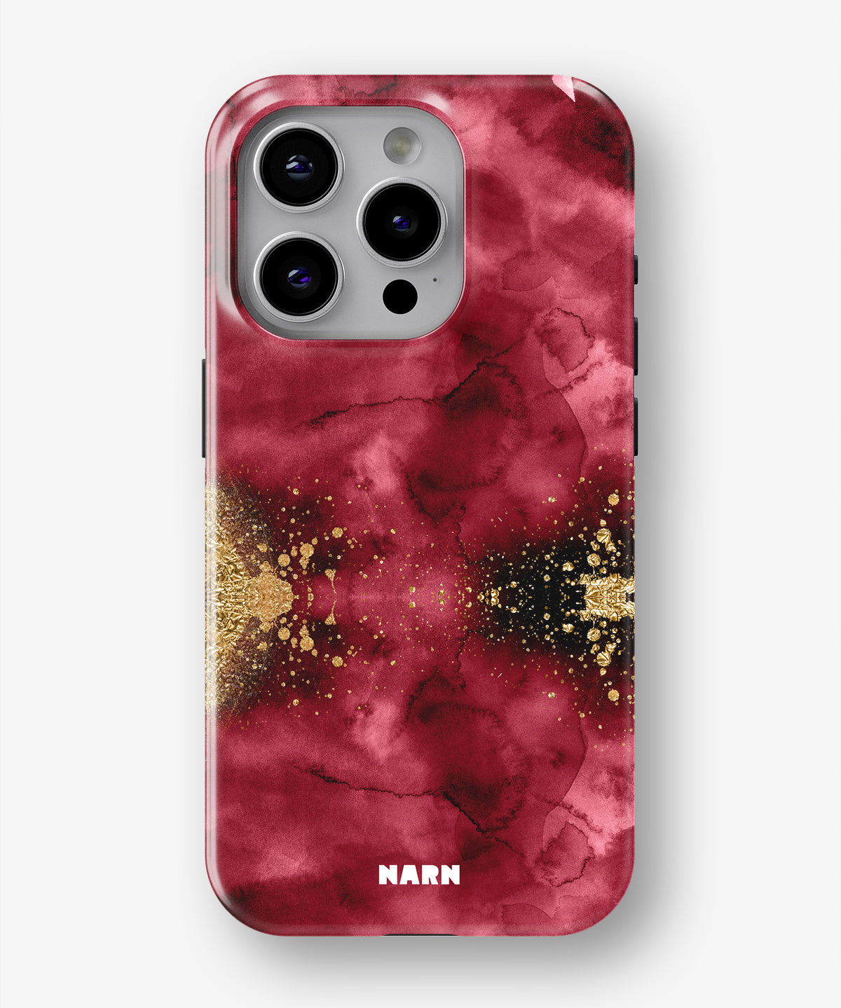iPhone 15 Pro Max Tough Case – Burgendy Shimmer - View 1
