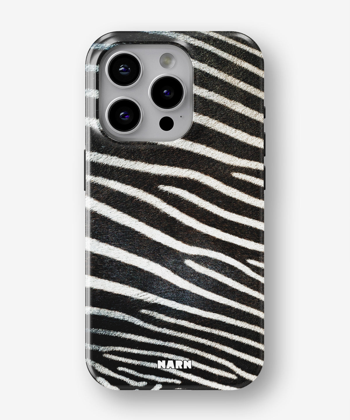 iPhone 15 Pro Max Tough Case – Zebra Stripe - View 1
