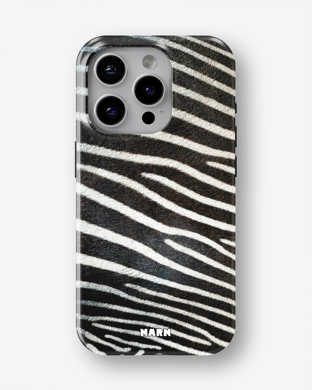 iPhone 15 Pro Max Tough Case – Zebra Stripe - View 1
