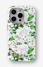 iPhone 15 Pro Max Tough Case – White Bloom - View 1