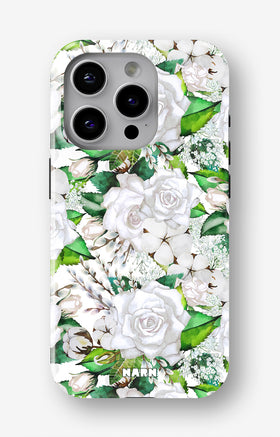 iPhone 15 Pro Max Tough Case – White Bloom - View 1
