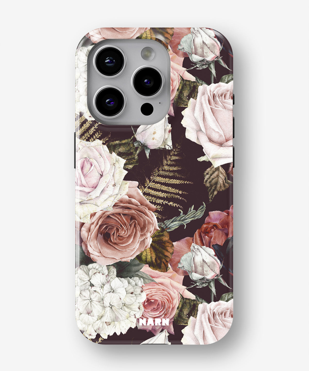 iPhone 15 Pro Max Tough Case – Midnight Roses - View 1