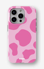 iPhone 15 Pro Max Tough Case – Pink Moo - View 1