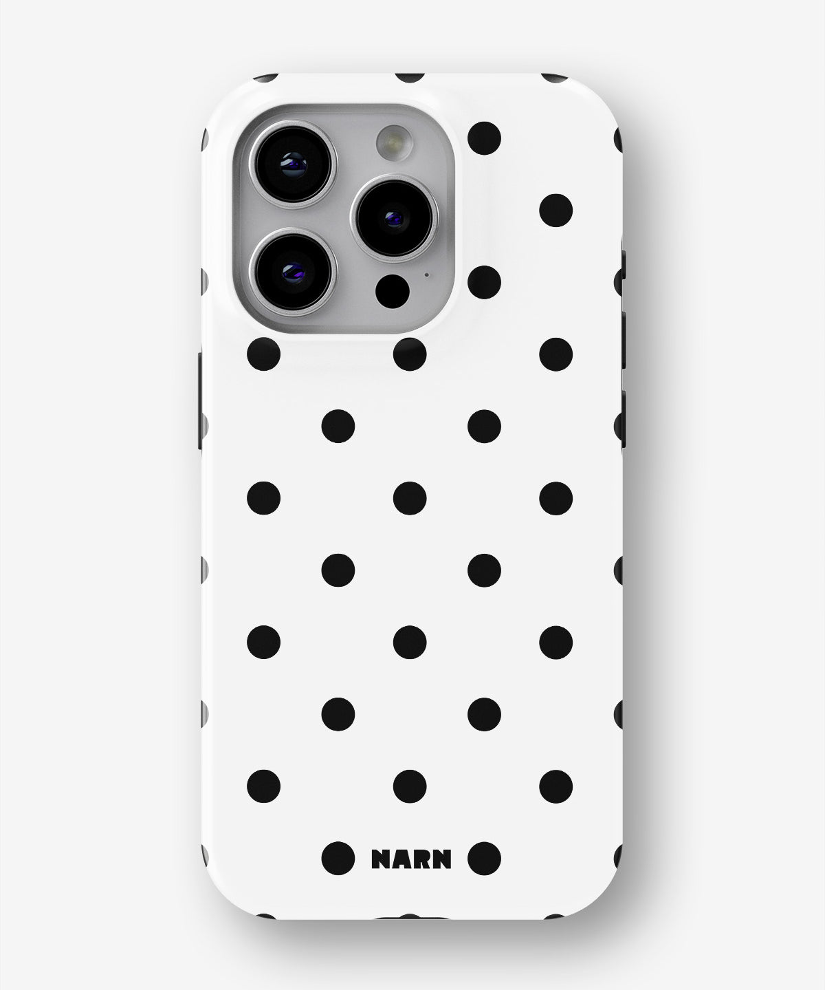 iPhone 15 Pro Max Tough Case – Mono Dots - View 1